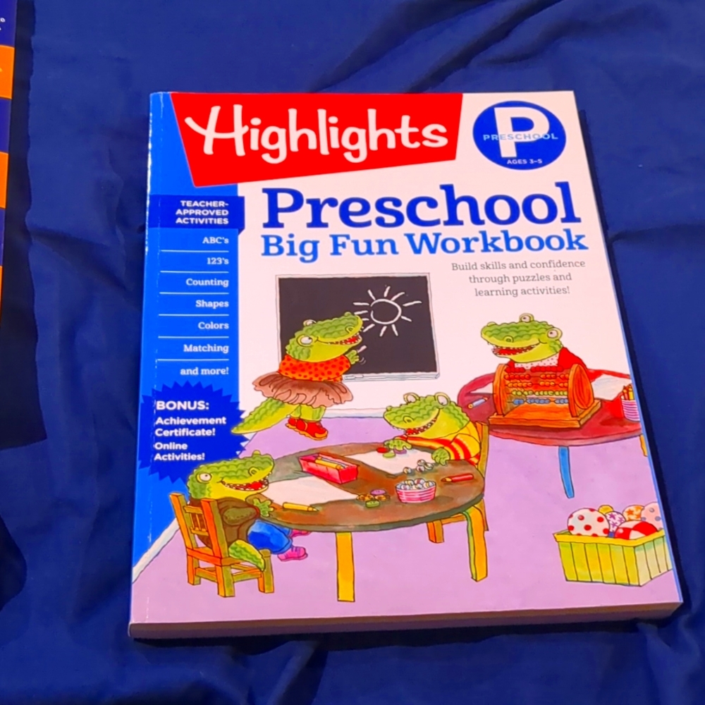 Highlights Preschool Workbook